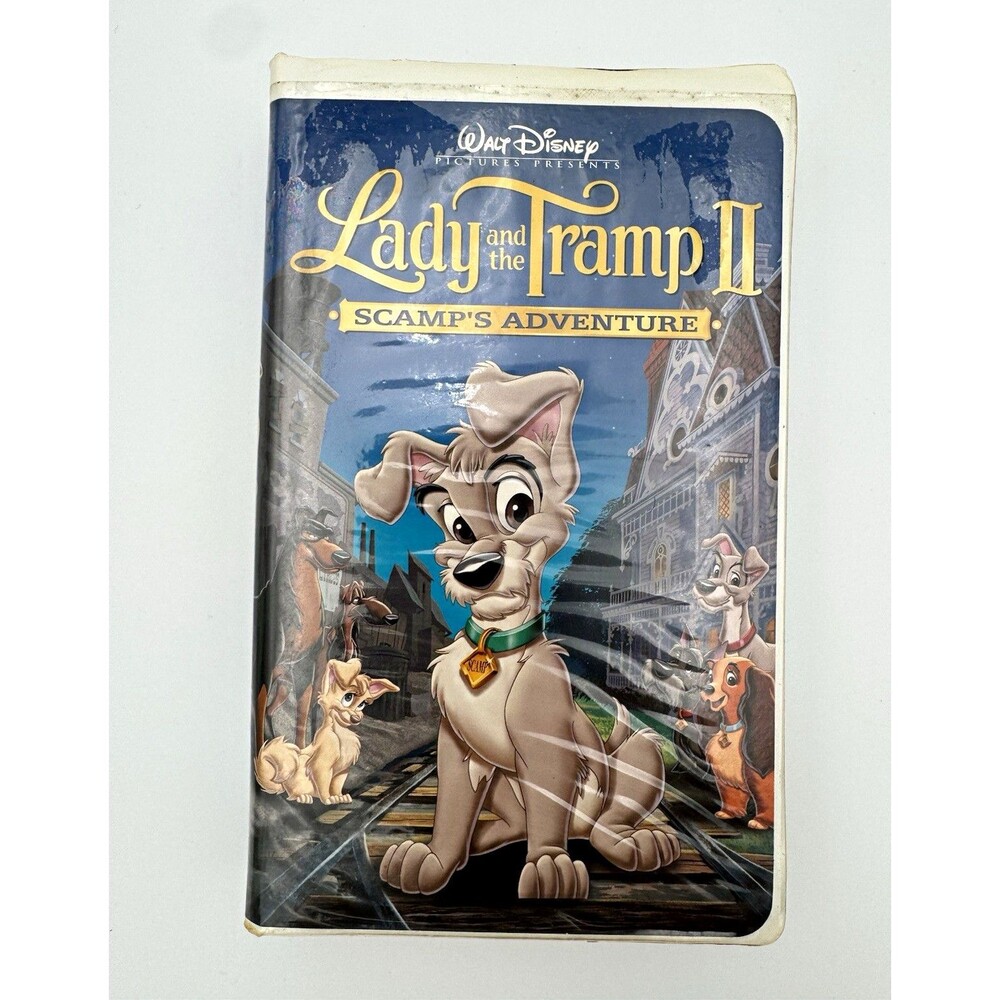 Disney Lady and the Tramp II: Scamp's Adventure VHS 2001 NTSC G Full Screen